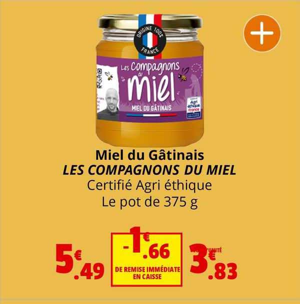 miel de gâtinais les compagnons du miel