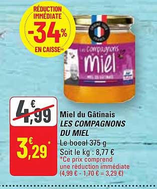 miel du gâtinais les compagnons du miel