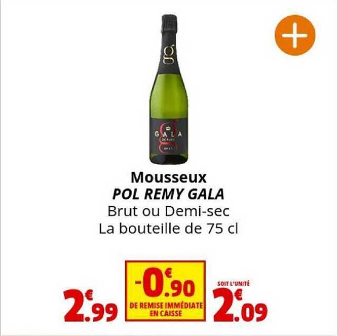 mousseux pol remy gala