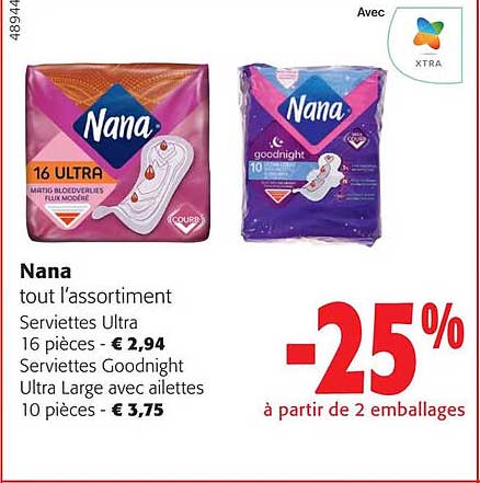 nana tout l'assortiment