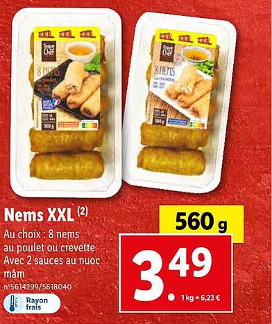 Nems Xxl Toque Du Chef