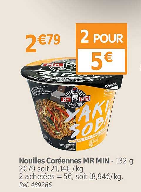nouilles coréennes mr min