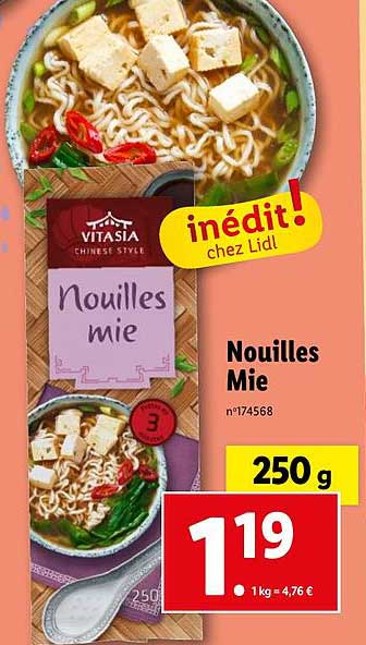 nouilles mie vitasia