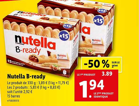 nutella b-ready