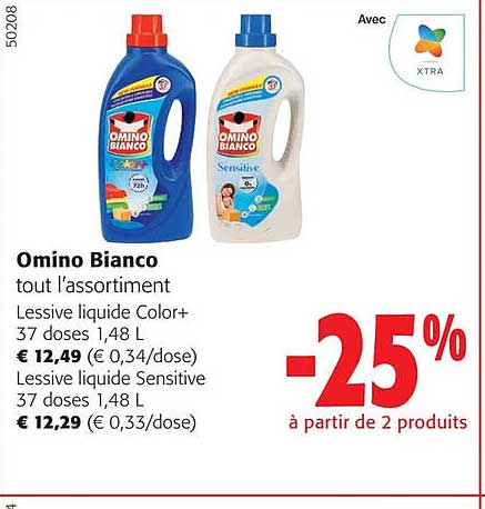 omini bianco tout l'assortiment