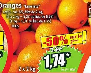 Oranges "lane Late"
