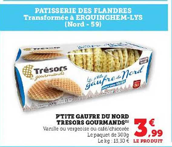 p'tite gaufre du nord trésors gourmands