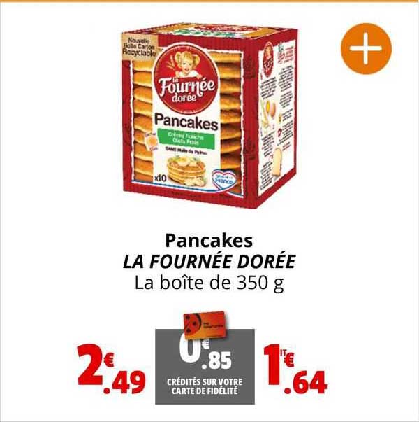 pancakes la fournée dorée