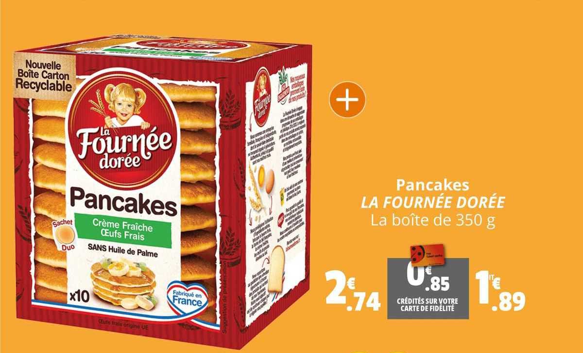 pancakes la fournée dorée