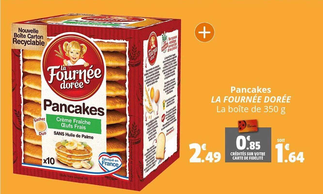 pancakes la fournée dorée