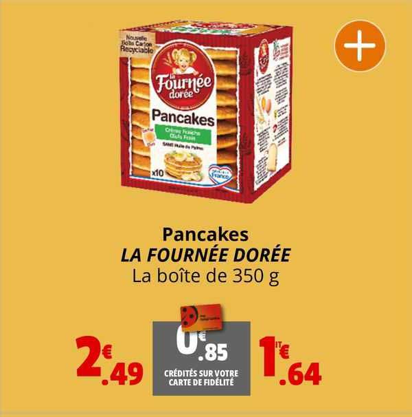 pancakes la fournée dorée