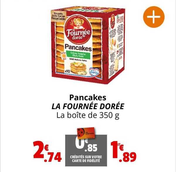 pancakes la fournée dorée