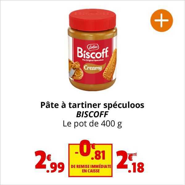 Pâte à Tartiner Spéculoos Biscoff