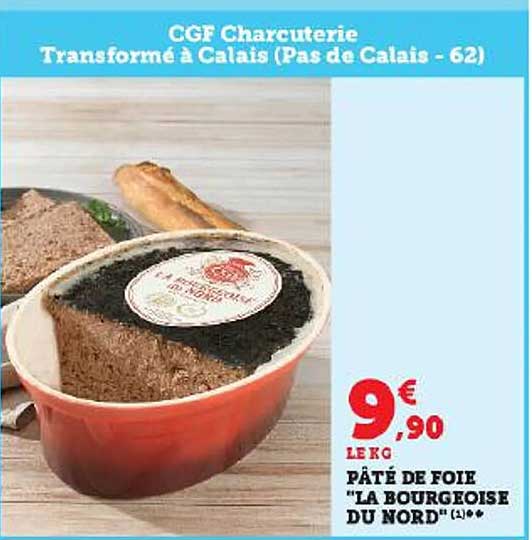 pâté de foie "la bourgeoise du nord"
