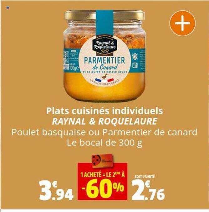 Plats Cuisinés Individuels Raynal & Roquelaure
