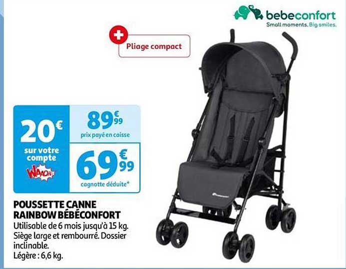Poussette Canne Rainbow Bébéconfort
