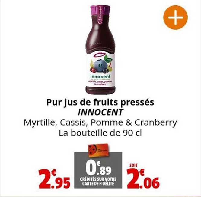 Pur Jus De Fruits Pressés Innocent