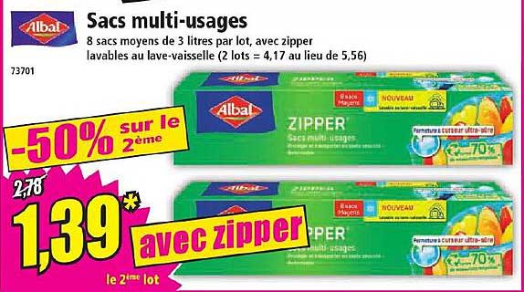 sacs multi-usages albal