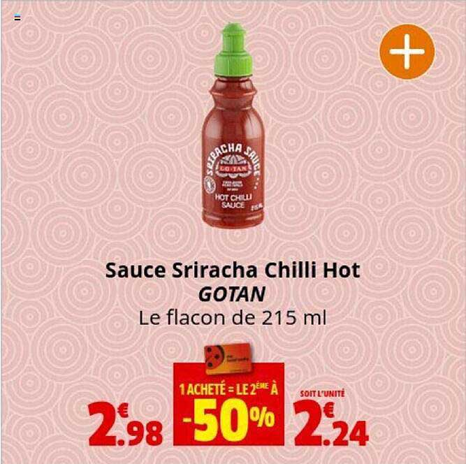 Sauce Sriracha Chilli Hot Gotan