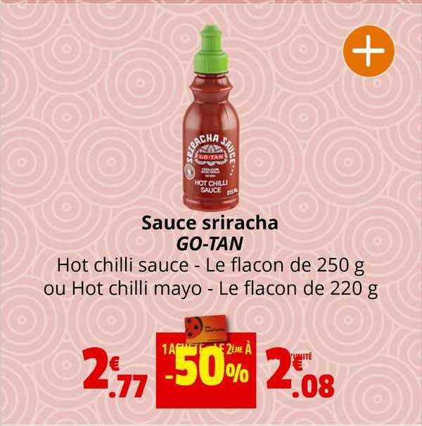 sauce sriracha go-tan