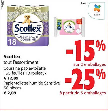 scottex tout l'assortiment