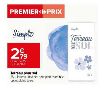 simply terreau pour sol