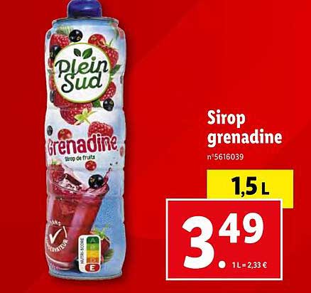 Sirop Grenadine