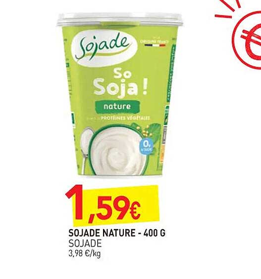 Sojade Nature - 400 G