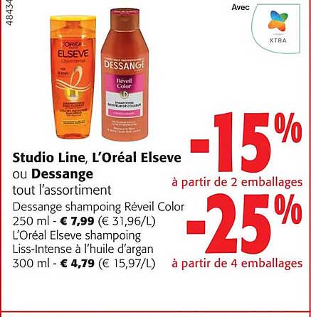 Studio Line, L'oréal Elsève Ou Dessange