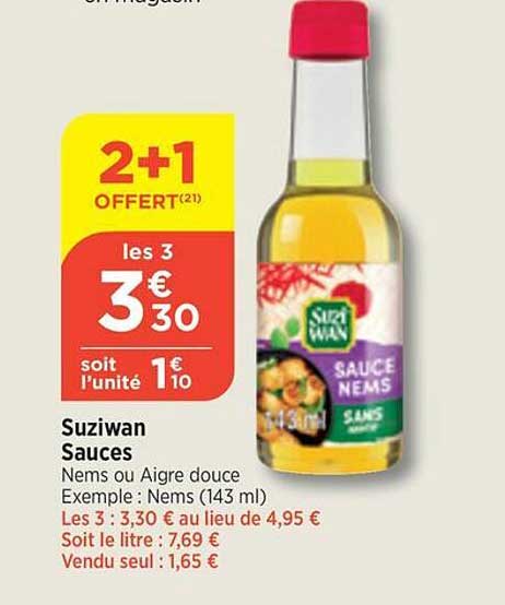 suziwan sauces