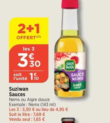 suziwan sauces