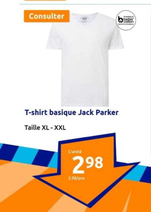 t-shirt basique jack parker