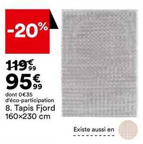 tapis fjord 160x230 cm