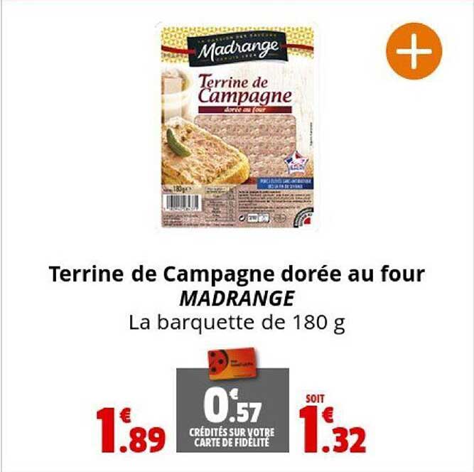 terrine de campagne dorée au four mandrange