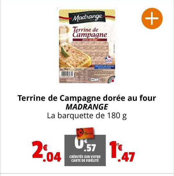 terrine de campagne dorée auf four madrange