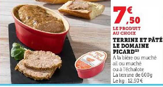 Terrine Et Pâté Le Domaine Picard