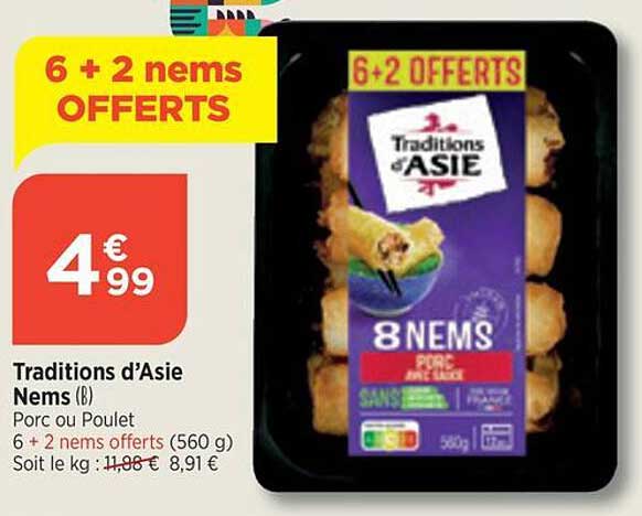 traditions d'asie nems