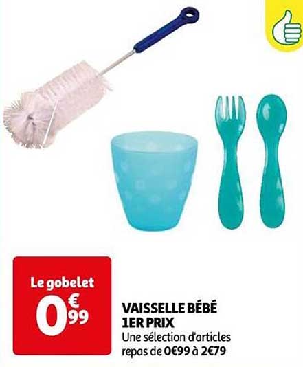 vaisselle bébé 1er prix