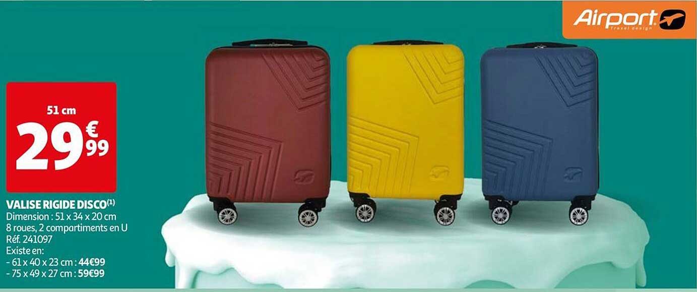 valise rigide disco