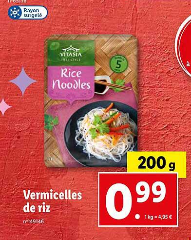 vermicelles de riz vitasia