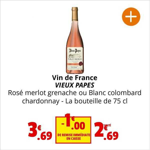 vin de france vieux papes