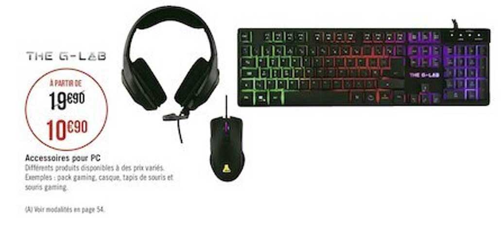 accessoires pour pc the g-lab