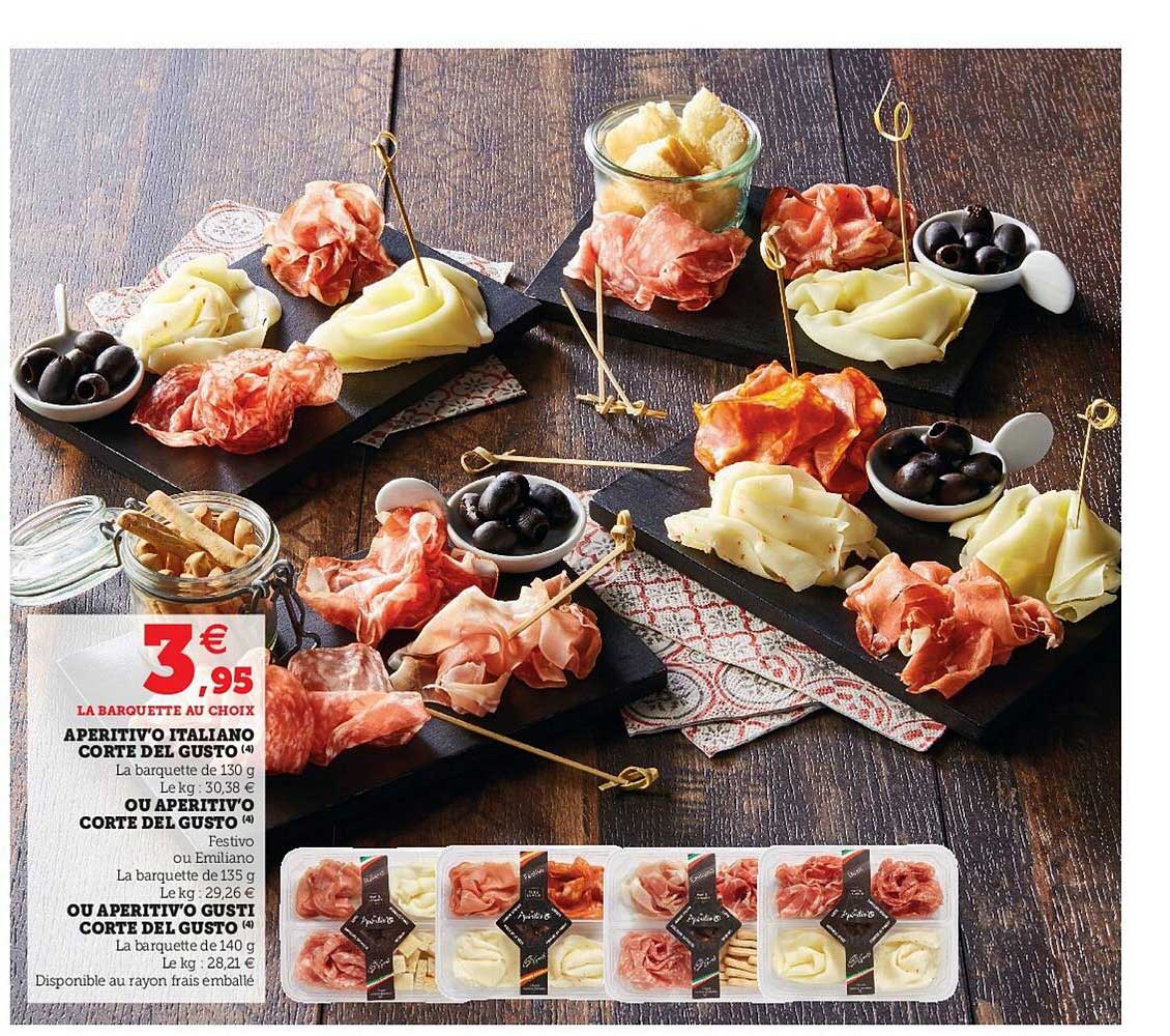 aperitivo italiano corte del gusto ou aperitiv'o corte del gusto, ou apéritiv'o gusti corte del gusto