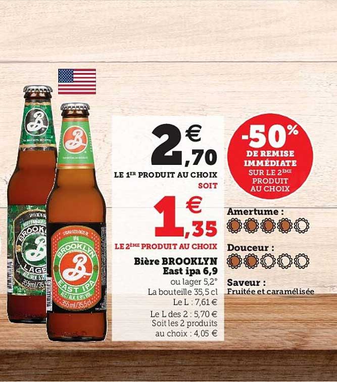 bière brooklin east ipa 6,9