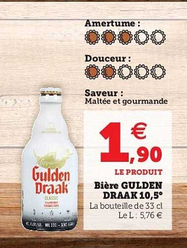 bière gulden draak 10,5°