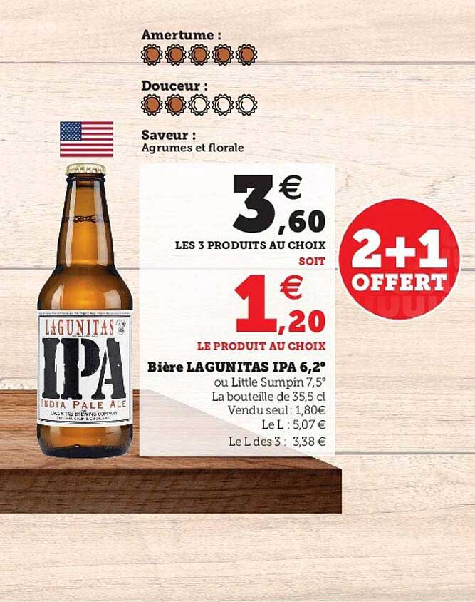 bière lagunitas ipa 6,2°