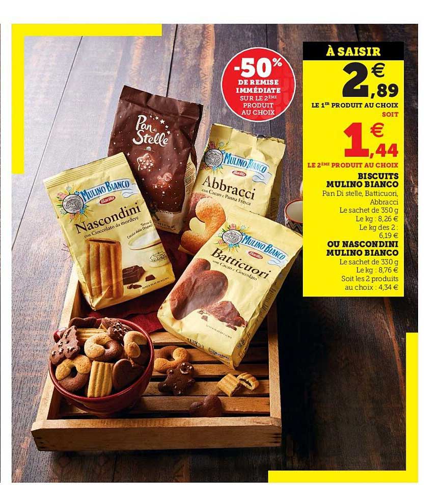 biscuits mulino bianco ou nascondini mulino bianco