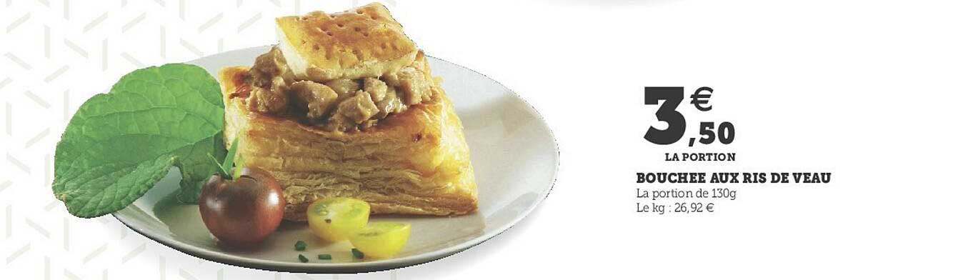 bouchée aux ris de veau