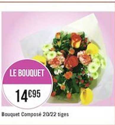 Bouquet Composée 20-22 Tiges