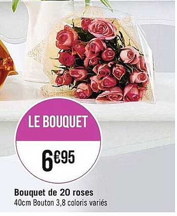 Bouquet De 20 Roses